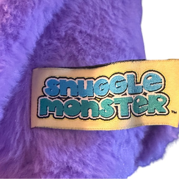 Purple Snuggle Monster Hide & Seek Bedtime Plush Stuffed Animal Lovey 12” - Picture 3 of 4